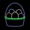 5' Basket With Eggs, LED -Christmas Designers 1 13071 001 led