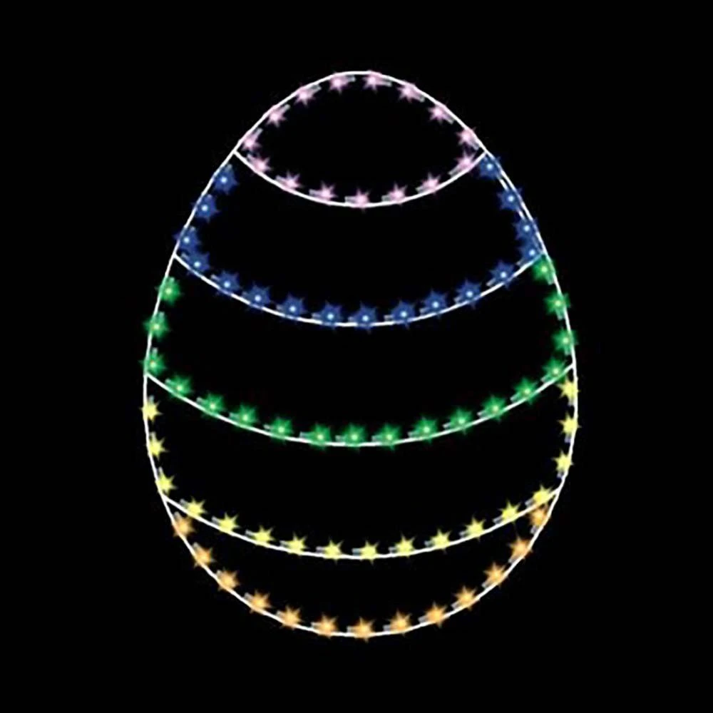 5' Egg #5, LED 3 5' Egg #5, LED