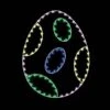 5' Egg #7, LED 2 5' Egg #7, LED -Christmas Designers 1 13075 007 led