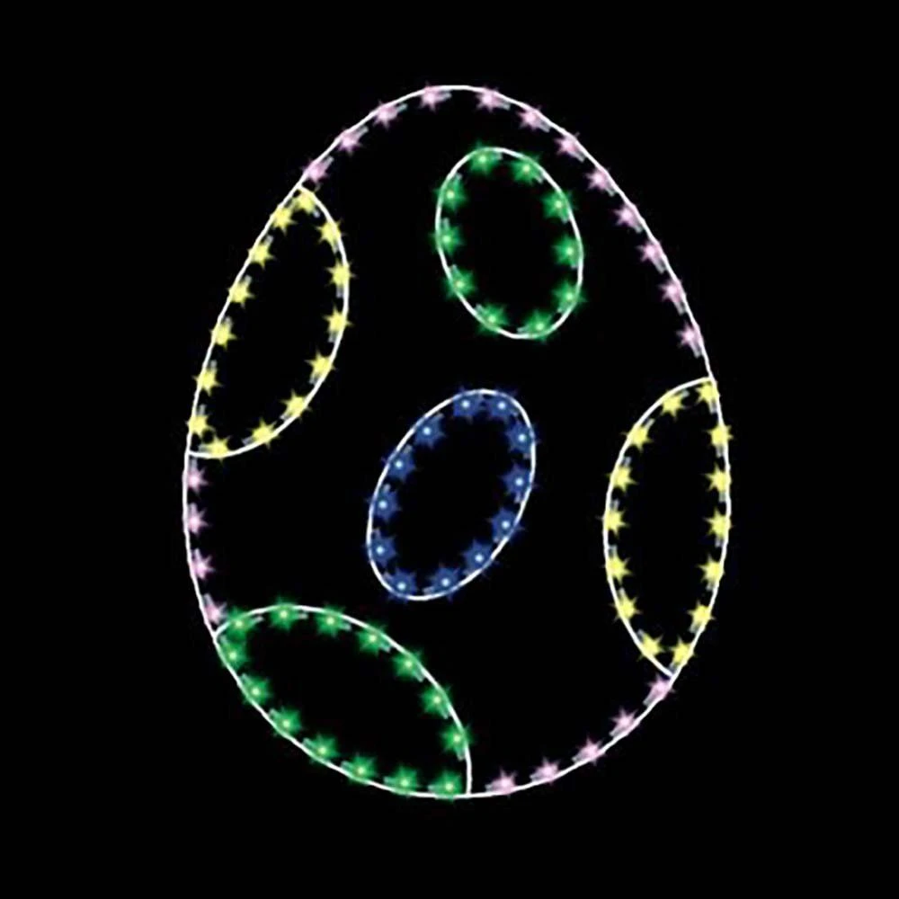 5' Egg #7, LED 3 5' Egg #7, LED