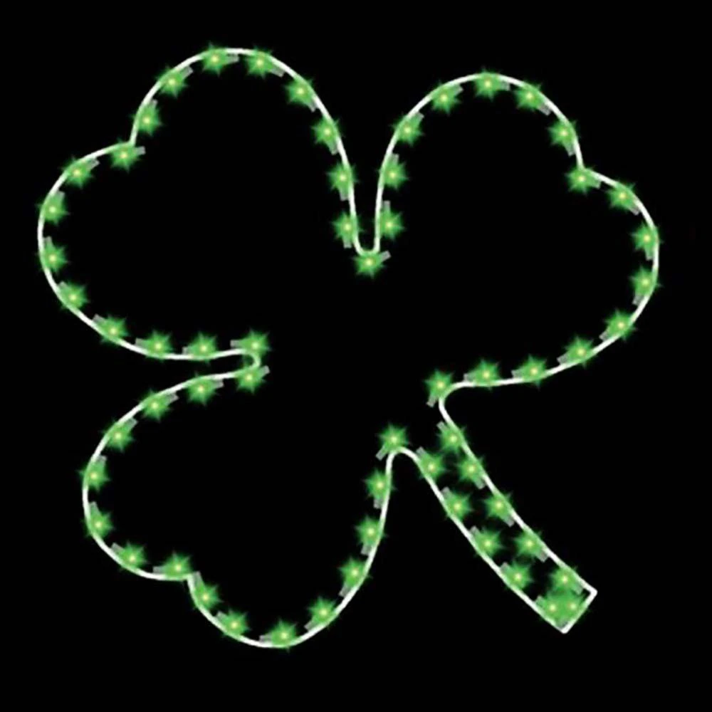 5' Shamrock, LED 3 5' Shamrock, LED