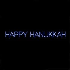 3' X 31' Happy Hanukkah, LED