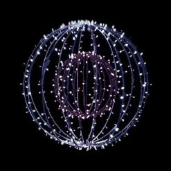 4' With 2' Sphere In Sphere, LED