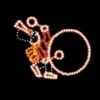 7' X 10' Bass Drummer, LED 1 7' X 10' Bass Drummer, LED -Christmas Designers 1 34021 002 led