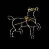 7' Horse (Head Raised), LED -Christmas Designers 1 34111 000 led