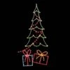 14' Carolina Pine W/Packages And Light String, LED -Christmas Designers 1 34238 000 led