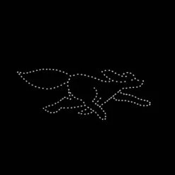 3' Dog Chasing Boy, LED