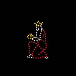 5' Kneeling Wiseman, LED
