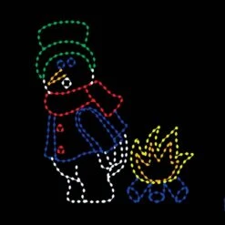 9' Toasty Snowy, LED