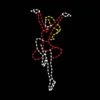 8' Ice Skating Ballerina, LED -Christmas Designers 1 34345 001 led