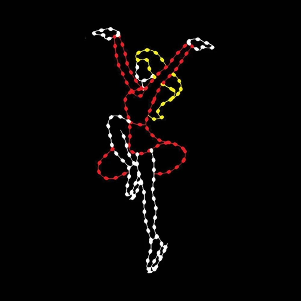 8' Ice Skating Ballerina, LED 3 8' Ice Skating Ballerina, LED
