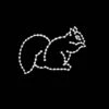 4' Squirrel, LED 1 4' Squirrel, LED -Christmas Designers 1 34381 001 led 1