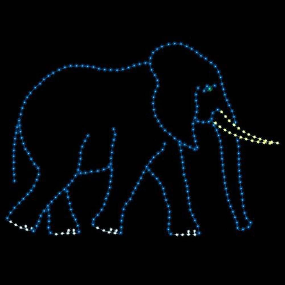 10' Daddy Elephant, LED 3 10' Daddy Elephant, LED