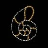 7 1/2' Nautilus Shell, LED 1 7 1/2' Nautilus Shell, LED -Christmas Designers 1 34395 000 led