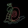 8 1/2' Snail, LED 1 8 1/2' Snail, LED -Christmas Designers 1 34396 001 led