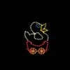 6' Silhouette Rubber Ducky Car, LED -Christmas Designers 1 34400 000 led