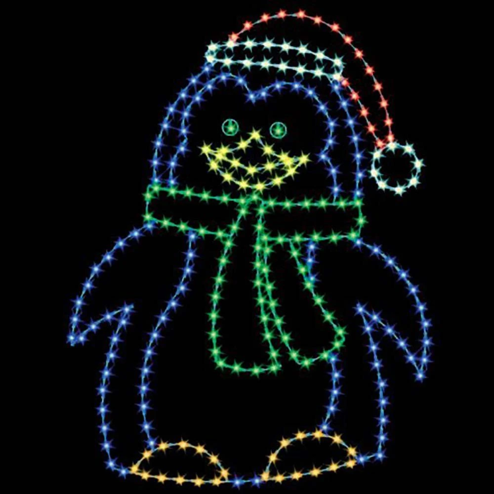 8' Penguin Mom, LED 3 8' Penguin Mom, LED