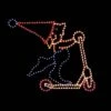 9' Elf On Scooter, LED 2 9' Elf On Scooter, LED -Christmas Designers 1 34417 000 led