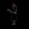 5 1/2' Victorian Girl Tree Trimmer, LED -Christmas Designers 1 34425 000 led