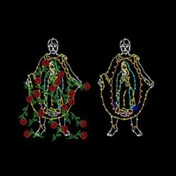 19' X 13' Animated Virgin Of Guadalupe