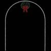 10' X 8' Arch With Kissing Ball, LED 1 10' X 8' Arch With Kissing Ball, LED -Christmas Designers 1 34488 203 led
