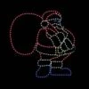 10' Santa With Gift Bag, LED -Christmas Designers 1 34498 001 led