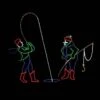 13' X 16' Victorian Fishermen, LED -Christmas Designers 1 34550 000 led