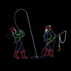 13' X 16' Victorian Fishermen, LED