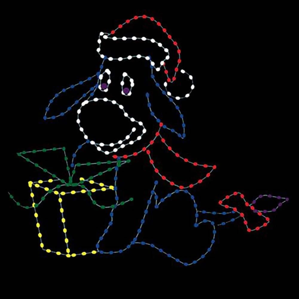 8' Christmas Donkey, LED 3 8' Christmas Donkey, LED