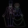 14' X 16' Colonial Couple, LED 2 14' X 16' Colonial Couple, LED -Christmas Designers 1 34566 001 led