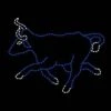 7 1/2' Running Bull, Option 2, LED 2 7 1/2' Running Bull, Option 2, LED -Christmas Designers 1 34586 001 led