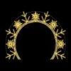 12' 2D Snowflake Arch -Christmas Designers 2d 11010