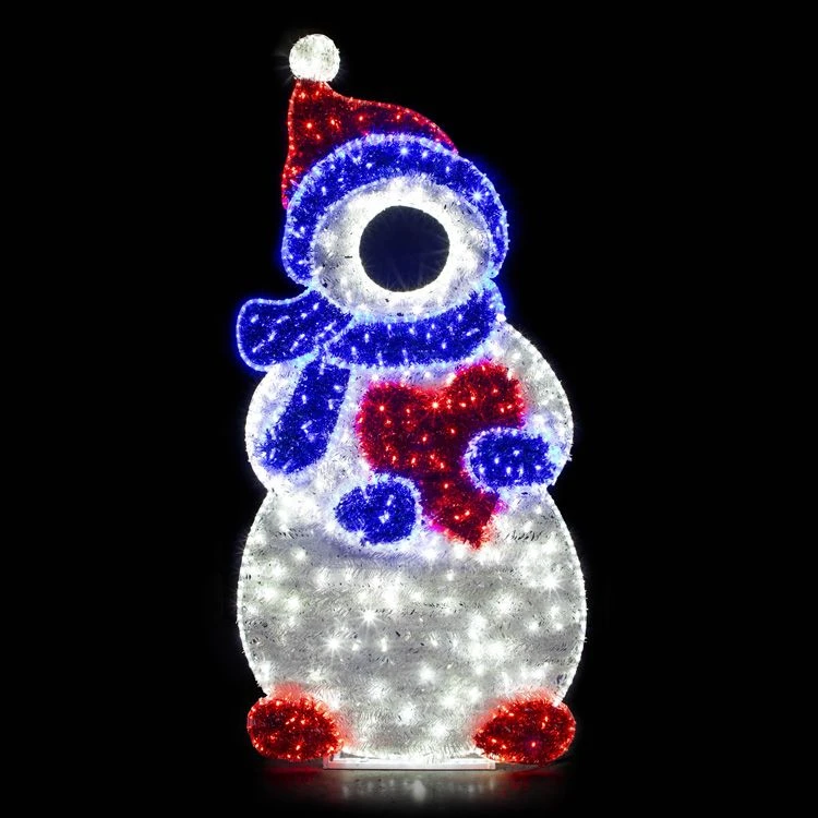 6.5' 2D LED Mother Snowy - Photo Op Display 3 6.5' 2D LED Mother Snowy - Photo Op Display