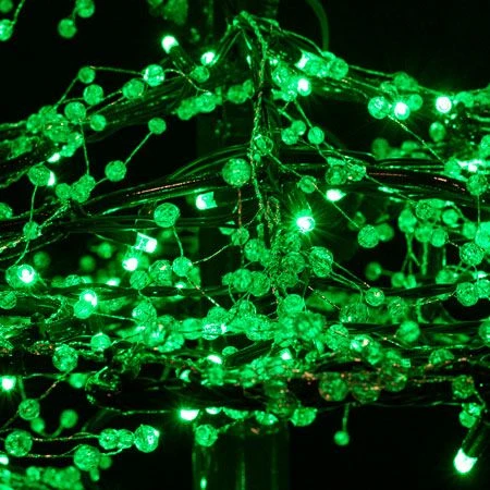 11' Ice Sculpture Christmas Tree - Green 7 11' Ice Sculpture Christmas Tree - Green - Image 5