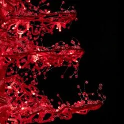 11' Ice Sculpture Christmas Tree - Red 13 11' Ice Sculpture Christmas Tree - Red -Christmas Designers 3d 11006 rd d