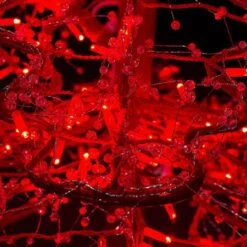 11' Ice Sculpture Christmas Tree - Red 14 11' Ice Sculpture Christmas Tree - Red -Christmas Designers 3d 11006 rd e