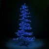 9' Ice Sculpture Christmas Tree - Blue 2 9' Ice Sculpture Christmas Tree - Blue -Christmas Designers 3d 11007 b