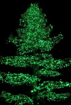 9' Ice Sculpture Christmas Tree - Green 12 9' Ice Sculpture Christmas Tree - Green -Christmas Designers 3d 11007 gr c