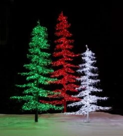 9' Ice Sculpture Christmas Tree - Red -Christmas Designers 3d 11007 3d 1008 rd 3d 11006 c 3