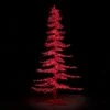 7' Ice Sculpture Christmas Tree - Red -Christmas Designers 3d 11008 rd a