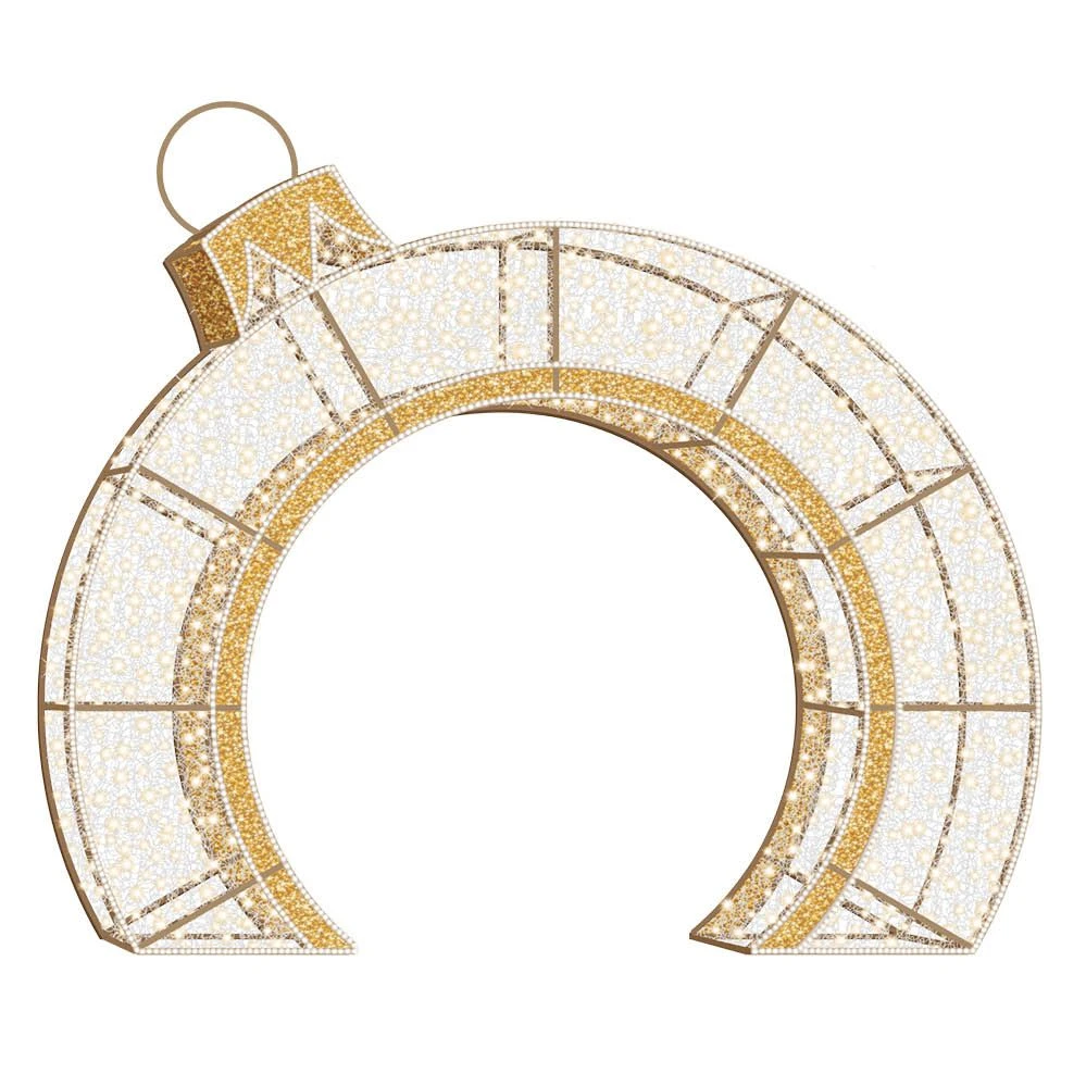 12' LED Ornament Icon Walk Through - Feature Piece 4 12' LED Ornament Icon Walk Through - Feature Piece - Image 2