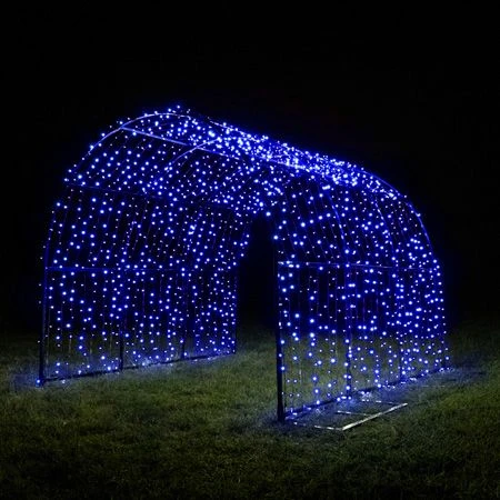 20' Walk Through Tunnel - LED - Blue 4 20' Walk Through Tunnel - LED - Blue - Image 2