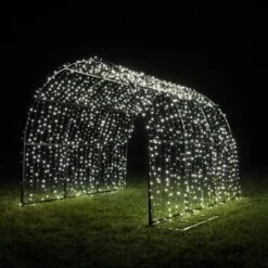 28' Walk Through Tunnel - LED - Pure White -Christmas Designers 3d warch 4 pw 3
