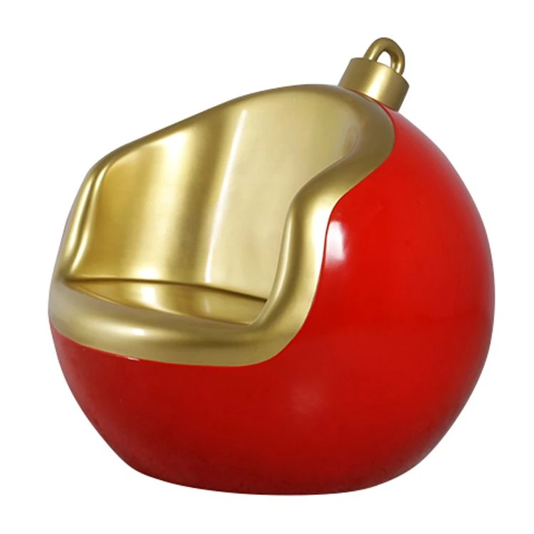 3' Christmas Ball Ornament Seat 3 3' Christmas Ball Ornament Seat