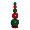 7' Ornament Stack - Red/Green -Christmas Designers 3df 12140