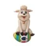 4.25' Easter Lamb Sitting On Egg -Christmas Designers 3df 45109