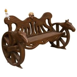 3.5' Carriage Bench 5 3.5' Carriage Bench -Christmas Designers 3df 81004 2