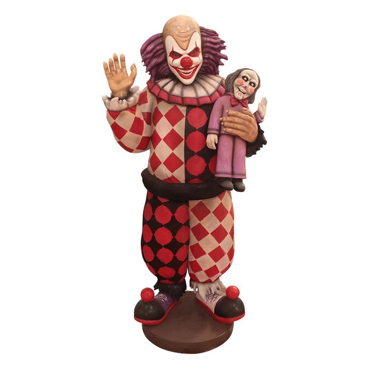 6.4' Clown With Doll 3 6.4' Clown With Doll