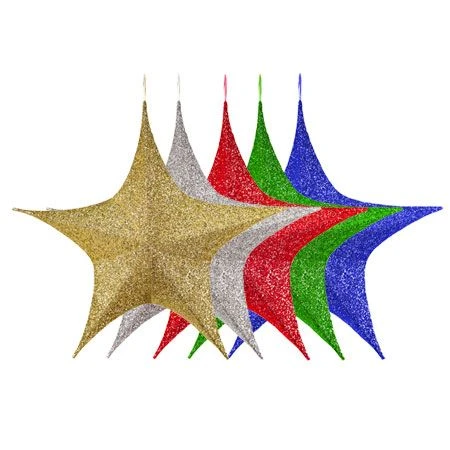 Foldable 3D Star - 16" - Polymesh - 5 Colors Available 3 Foldable 3D Star - 16" - Polymesh - 5 Colors Available