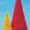 7' Full Round Spiral LED Fantasy Tree -Christmas Designers 7 spiral ornament trees